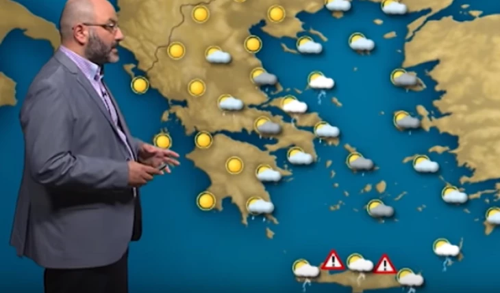 Καιρός: Πού θα σημειωθούν καταιγίδες σήμερα; Η ανάλυση του Σάκη Αρναούτογλου (βίντεο)